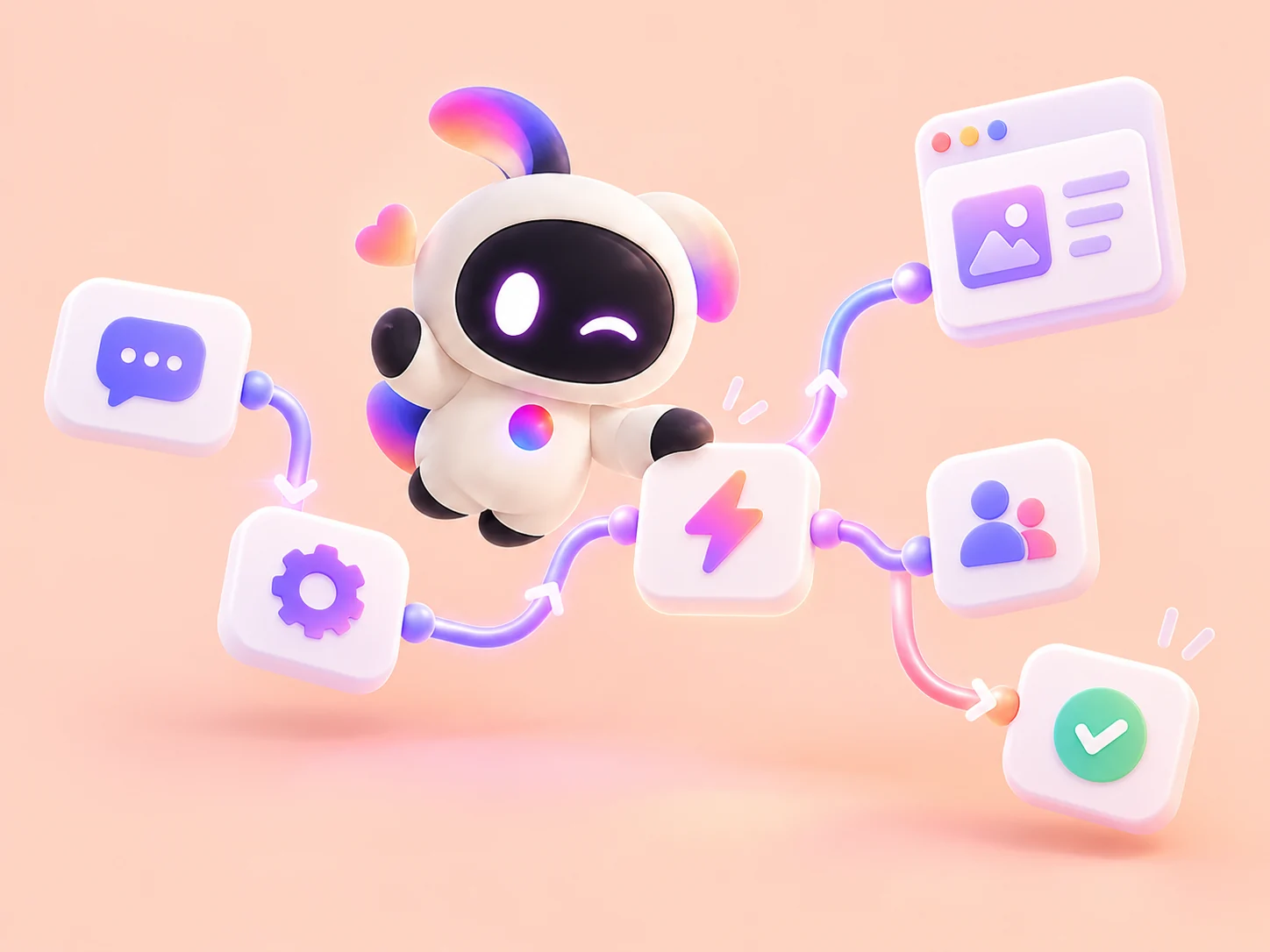 Ilustración editorial de Tecnología